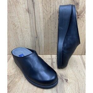 Easy Spirit Anti-Gravity Women's Leather Shoes Essandhurst Slip On Black Sz 7 B